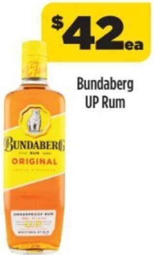 Liquorland Bundaberg UP Rum offer