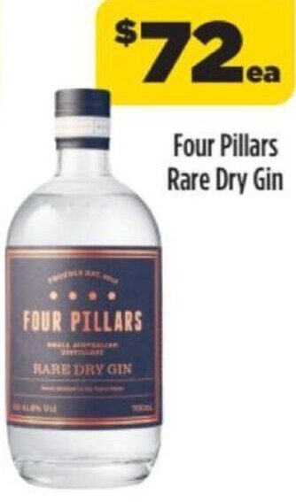 Liquorland Four Pillars Rare Dry Gin offer
