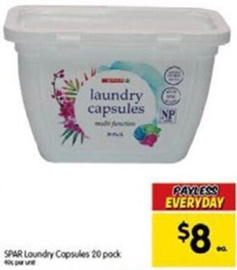 Spar Spar Laundry Capsules 20 Pack offer