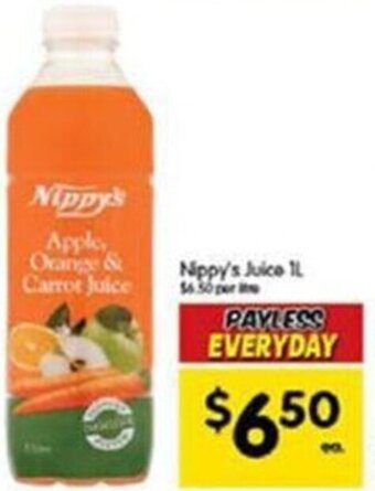 Spar Nippy's Juice 1L offer