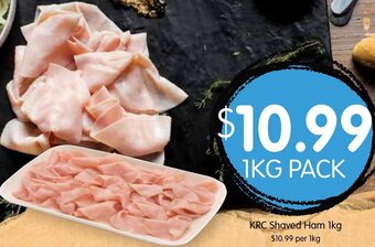 Spudshed KRC Shaved Ham 1Kg offer