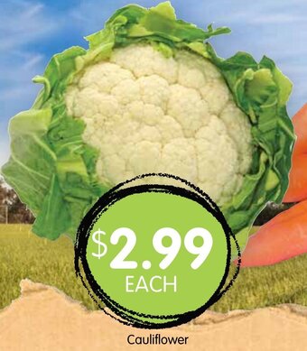 Spudshed Cauliflower offer