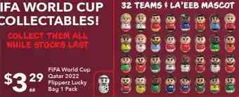 Ritchies Fifa World Cup Qatar 2022 Flipperz Lucky Bag 1 Pack offer