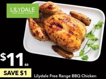 Ritchies Lilydale Free Range BBQ Chicken offer