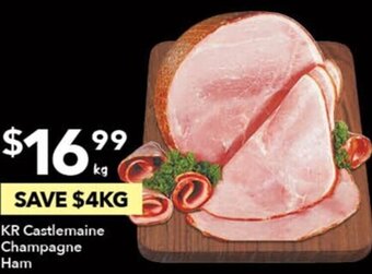 Ritchies KR Castlemaine Champagne Ham offer