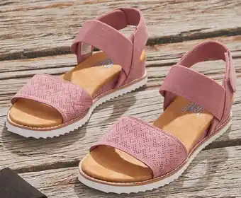Myer Skechers desert kiss sandals in raspberry offer