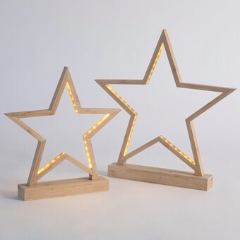 Pillow Talk Christmas bright led star standing decoration by habitat offer