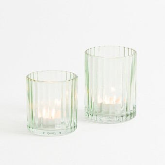 Pillow Talk Luna light green candle holder by habitat offer