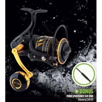 Anaconda Penn slammer iv spin reel offer