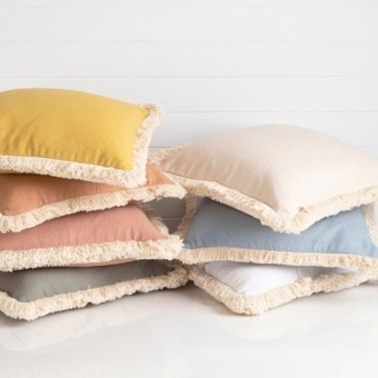 Pillow Talk Chester feather cushion by m.u.s.e. offer