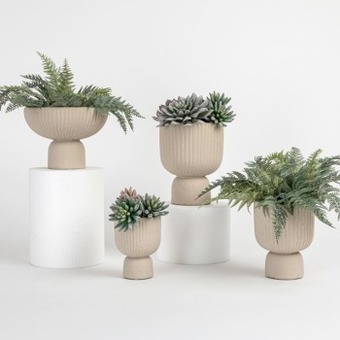 Pillow Talk Circa natural planter by habitat offer