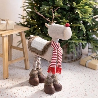 Pillow Talk Rudi the reindeer standing decoration by habitat offer