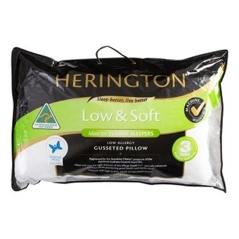 Pillow Talk Gusseted low soft pillow by herington offer