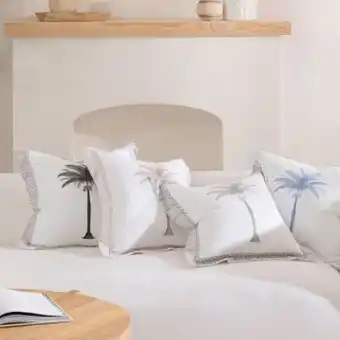 Pillow Talk Palmira palm cushion by m.u.s.e. offer