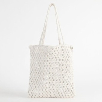 Pillow Talk Sundays havana macrame bag by pillow talk offer