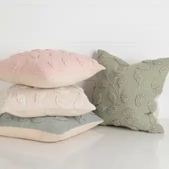 Ivy embroidered cushion by m.u.s.e.