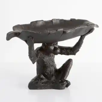 Pillow Talk Koko black monkey decorative sculpture large by m.u.s.e. offer