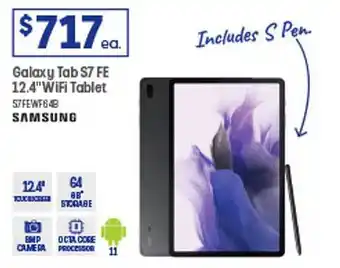 Officeworks Samsung galaxy tab s7 fe 12.4 offer