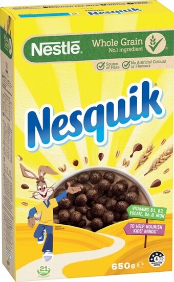 Nestlé nesquik cereals 650g