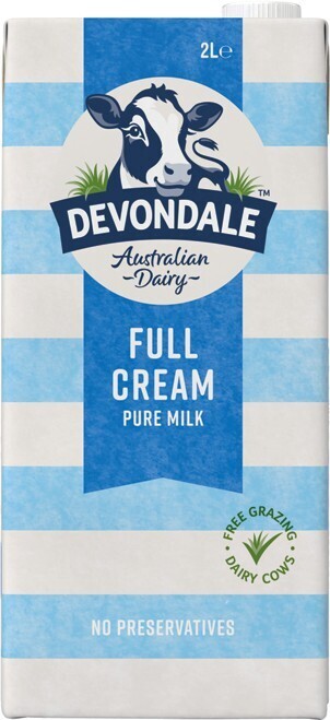 IGA Devondale long life milk 2 litre selected varieties offer