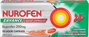 IGA Nurofen zavance liquid capsules 20 pack** offer