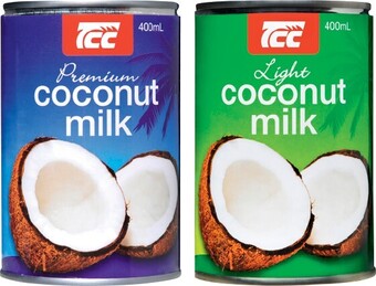 IGA Tcc premium or light coconut milk 400ml offer