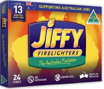 IGA Jiffy firelighters 24 pack offer