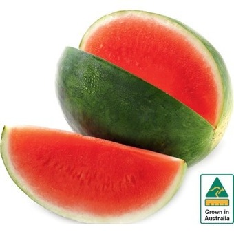 IGA Australian red seedless watermelon offer
