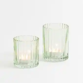 Pillow Talk Luna light green candle holder by habitat offer