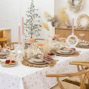 Pillow Talk Christmas starry nights table linen range by m.u.s.e. offer