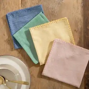 Parker cotton napkin by habitat