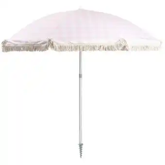Pillow Talk Sundays hepburn pink beach umbrella by pillow talk offer