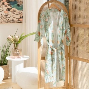 Pillow Talk Markella linen cotton kimono by m.u.s.e. offer