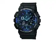 Bevilles Jewellery Casio G-Shock Digital Analogue 200M Black Rubber Watch offer