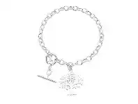 Bevilles Jewellery Sterling Silver Tree Of Life Bracelet offer
