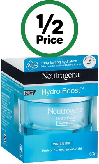 Woolworths Neutrogena hydro boost water gel 50g offer
