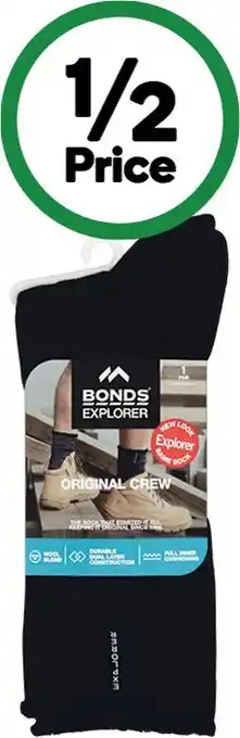 Woolworths Explorer men’s socks pk 1 offer