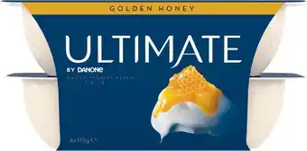 Woolworths Danone ultimate greek yoghurt pk 4 – from the fridge offer
