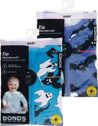 Woolworths Bonds zippy wondersuit assorted pk 1 offer