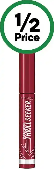 Woolworths Rimmel volume thrill seeker mascara 8ml‡ offer