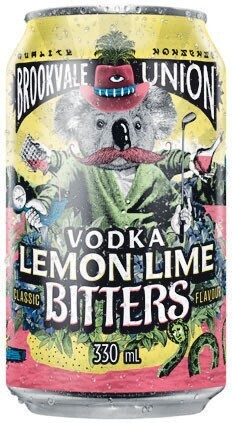 Woolworths Brookvale union vodka lemon lime & bitters cans 6x330ml offer