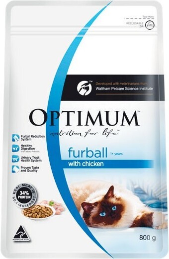 Woolworths Optimum dry cat food 800g offer
