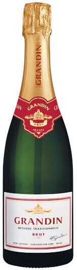 Grandin methode traditionnelle brut nv france 750ml