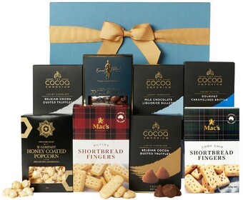 Woolworths Gourmet sweet treats hamper offer