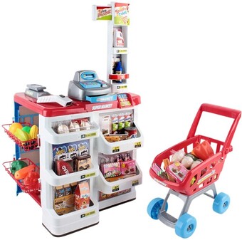 Woolworths Keezi kids super market toy set 24 pieces offer