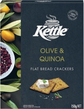 Coles Kettle flat bread crackers 150g offer