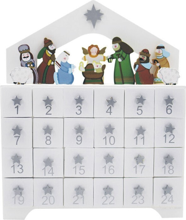 Christmas nativity countdown advent calendar offer at Woolworths