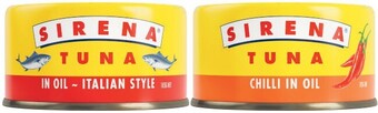 Coles Sirena tuna 185g offer