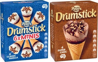 Peters drumstick 4 pack-6 pack 475ml-490ml