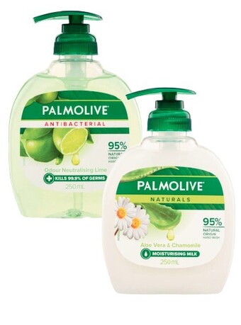 Coles Palmolive liquid hand wash pump 250ml offer